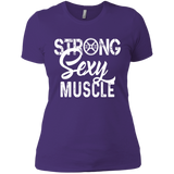Ladies' "Strong Sexy Muscle" Boyfriend T-Shirt