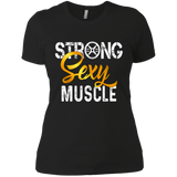 Ladies' "Strong Sexy Muscle" Boyfriend T-Shirt